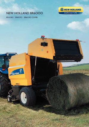 Presses à balles rondes New Holland BR6090