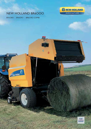 Presses à balles rondes New Holland BR6090