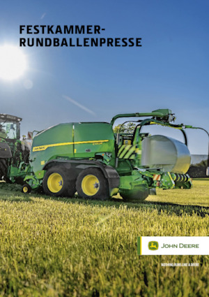 Presses à balles rondes John Deere F442R 