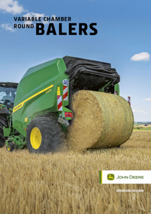 Presses à balles rondes John Deere C462R Kombi 