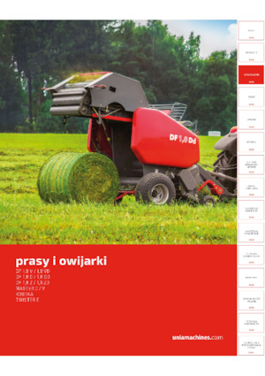 Presses à balles rondes Unia DF 1.7 Z 