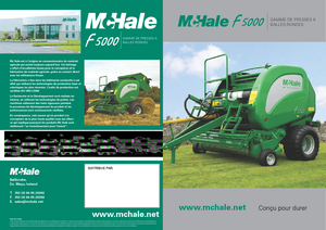 Presses à balles rondes McHale F 5500