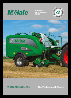 Presses à balles rondes McHale Fusion 4 Plus