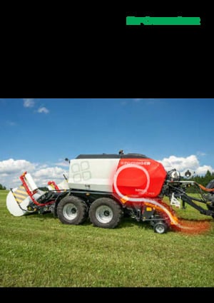 Presses à balles rondes Pöttinger Impress 3130 F Pro