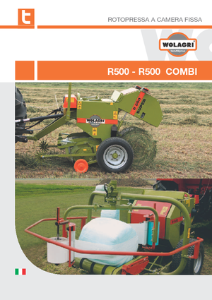 Presses à balles rondes Wolagri R 500 Combi