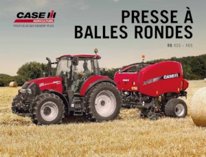 Presses à balles rondes Case IH RB 465 VC 