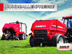 Presses à balles rondes Case IH RB544