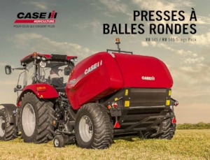 Presses à balles rondes Case IH RB544