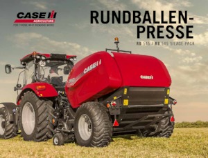 Presses à balles rondes Case IH RB545