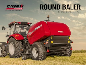 Presses à balles rondes Case IH RB545