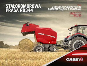 Presses à balles rondes Case IH RB 344