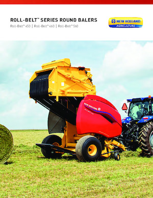 Presses à balles rondes New Holland Roll-Belt 560