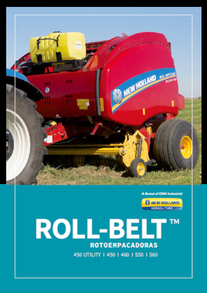 Presses à balles rondes New Holland Roll-Belt 450 Utility
