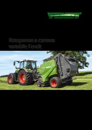 Presses à balles rondes Fendt Rotana 160 V Combi