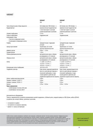Presses à balles rondes Claas Variant 370