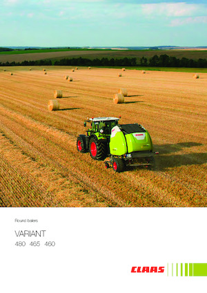 Presses à balles rondes Claas Variant 560 RF
