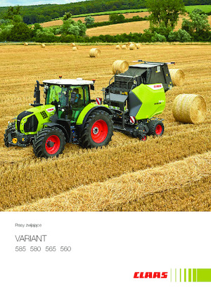 Presses à balles rondes Claas Variant 560 RF