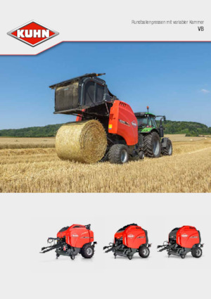 Presses à balles rondes Kuhn VB 7160