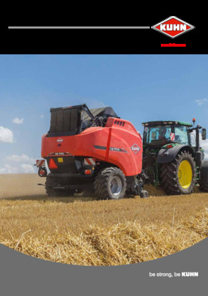 Presses à balles rondes Kuhn VB 7160