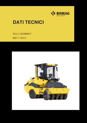 Rouleaux sur pneus Bomag BW 11 RH 5