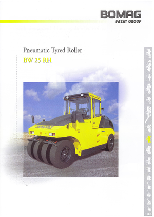 Rouleaux sur pneus Bomag BW 25 RH