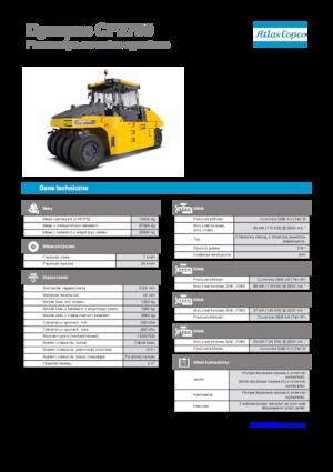 Rouleaux sur pneus Dynapac CP 2700