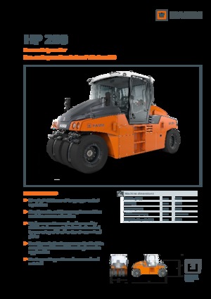 Rouleaux sur pneus Hamm HP 280