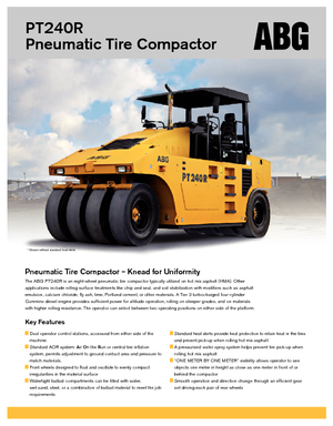 Rouleaux sur pneus Volvo PT240R