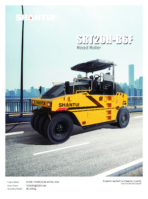 Rouleaux sur pneus Shantui SRT20H-B6F 