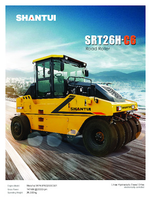 Rouleaux sur pneus Shantui SRT26H-C6 