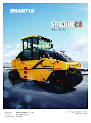 Rouleaux sur pneus Shantui SRT30H-C6 