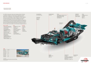 Concasseurs mobiles Powerscreen 1000SR