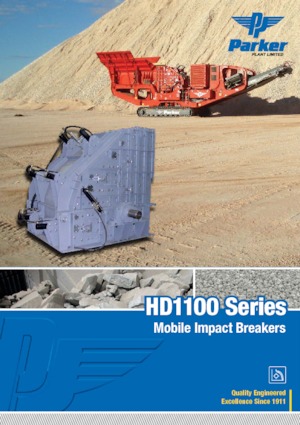 Concasseurs mobiles Parker 1110 HD