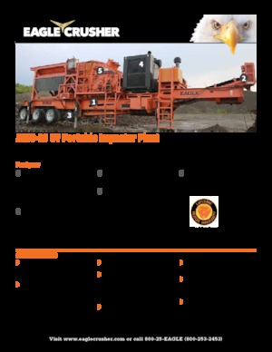 Concasseurs mobiles Eagle Crusher 1200-25 CV