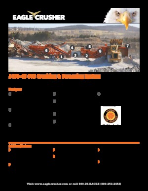 Concasseurs mobiles Eagle Crusher 1400-45 CVS