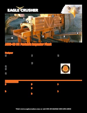 Concasseurs mobiles Eagle Crusher 1600-69 OC