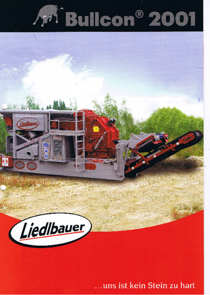 Concasseurs mobiles Liedlbauer 2001 Bullcon