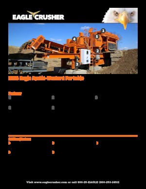 Concasseurs mobiles Eagle Crusher 2036 Eagle