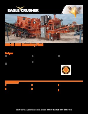 Concasseurs mobiles Eagle Crusher 500-05 CVSS