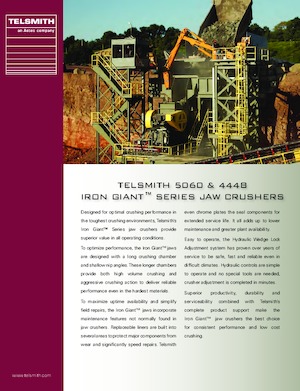 Concasseurs mobiles Telsmith 4448