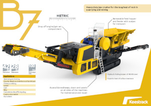 Concasseurs mobiles Keestrack B7