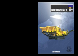 Concasseurs mobiles Komatsu BR480RG-1