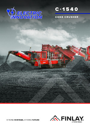 Concasseurs mobiles Finlay C-1540 Electric