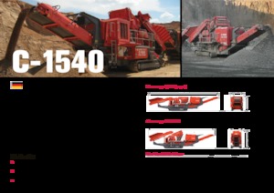 Concasseurs mobiles Terex-Finlay C 1540 P