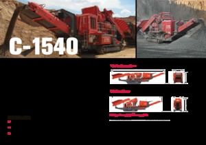 Concasseurs mobiles Terex-Finlay C 1540 P