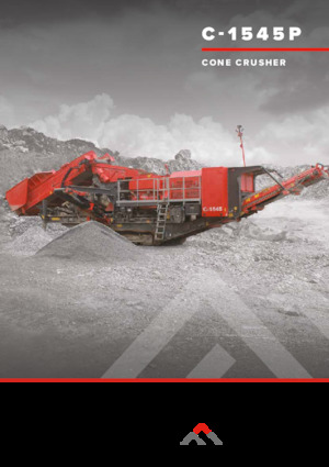 Concasseurs mobiles Finlay C-1545P