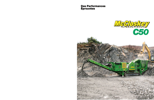 Concasseurs mobiles McCloskey C50