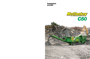 Concasseurs mobiles McCloskey C50