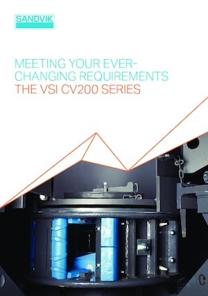 Concasseurs mobiles Sandvik CV215 VSI