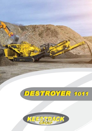 Concasseurs mobiles Keestrack Destroyer 1011